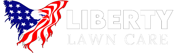 Liberty Lawn Care White Logo